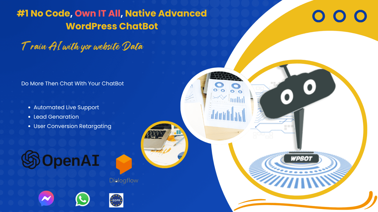 Stop Losing Website Visitors — Turn Them Into Customers with a Smart Chatbot
