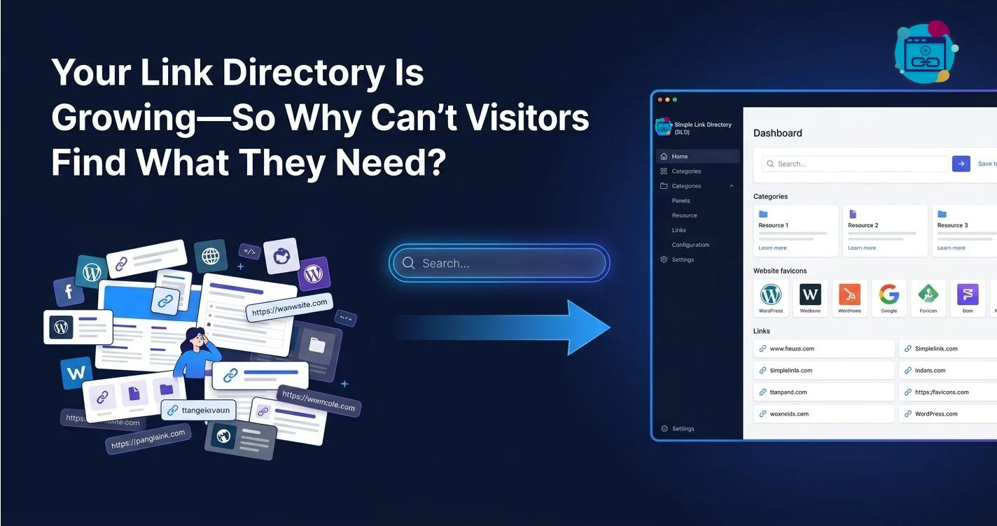 Your Link Directory Is Growing—So Why Can’t Visitors Find What They Need?